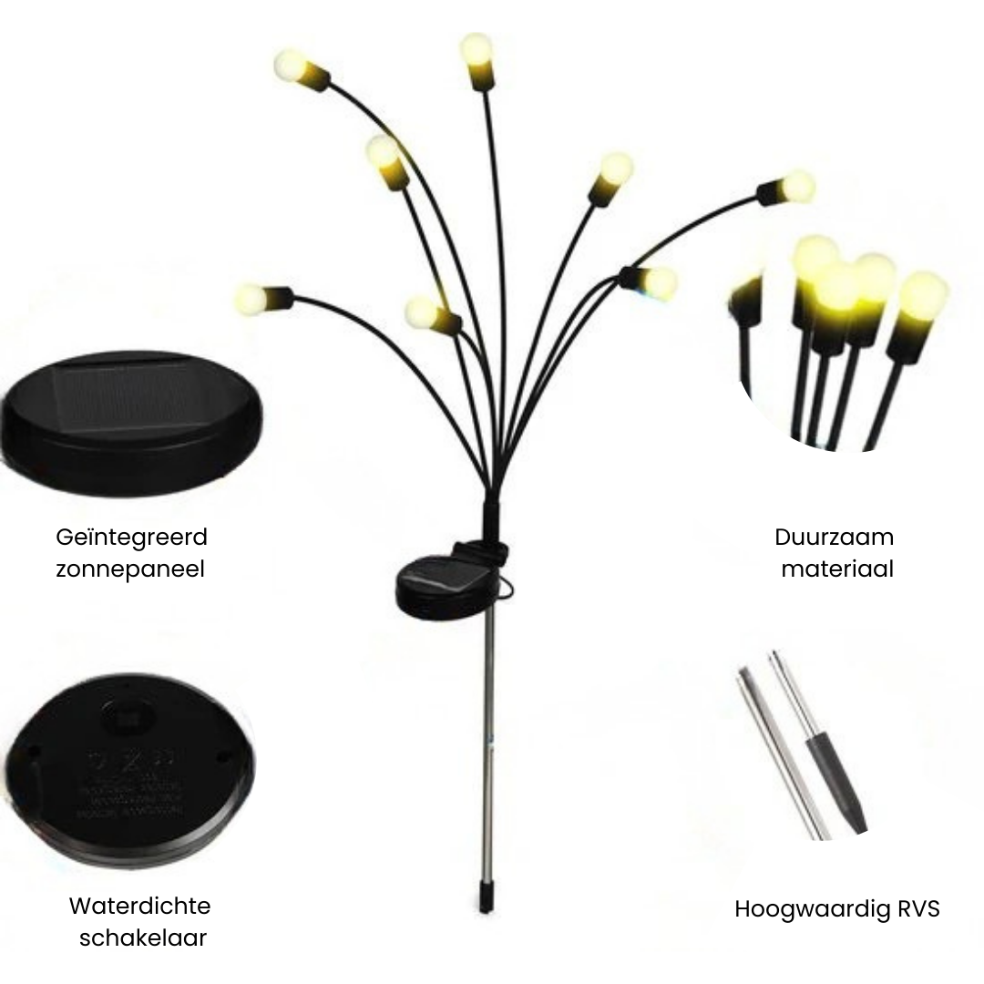 Solar Firefly Tuinverlichting – Maak van uw tuin een sfeervol lichtparadijs